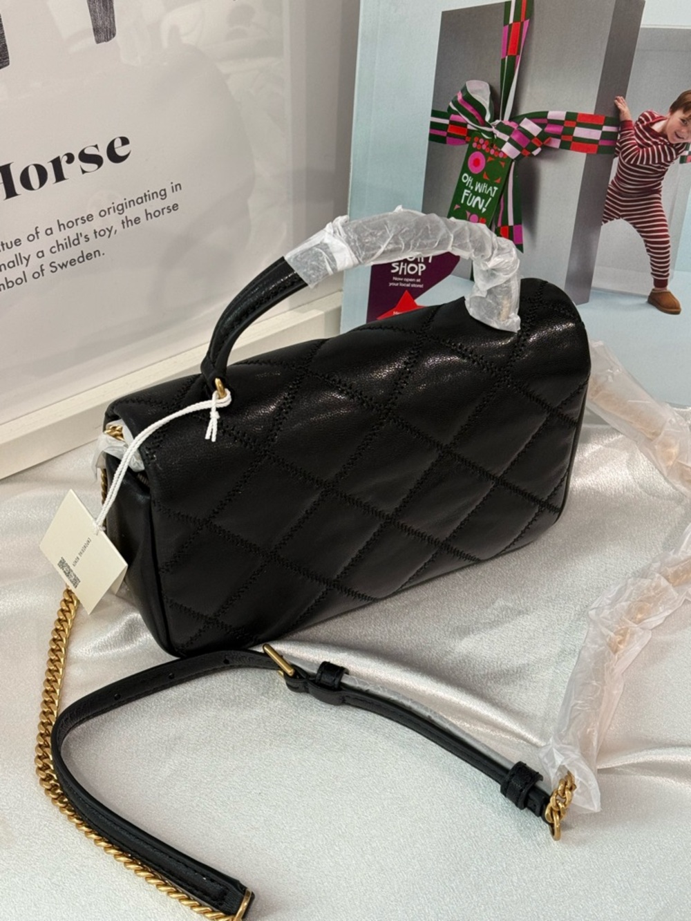 Tory Burch Willa Mini Top handle crossbody bag black167621 - Picture 4 of 11